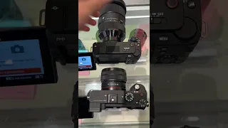 Sony ZV-E1 vs A7C Side-by-Side Size Comparison