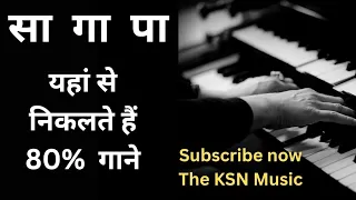 जल्दी हरमोनियम कैसे सीखें / Complete harmonium course / Complete piano course @Theksnmusic