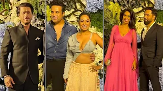 Shahrukh Khan, Emran Hashmi Malika Sherawat And Krushna Celebs At Anand Pandit Daughter Wedding