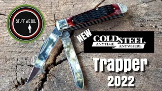 Cold Steel Mini Trapper Folding Knife: First look video for Fun Knife Friday!