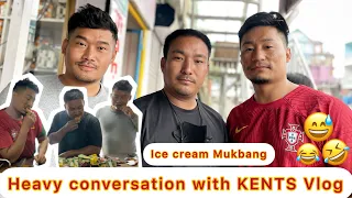 Ice Cream Mukbang with Kents vlog & Renny vlogs / @Vekutovlogs