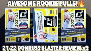 PURPLE & ORANGE LASERS! GREAT BOXES!🔥 | 2021-22 Panini Donruss Basketball Retail Blaster Box Review