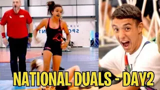 They’re INSANE! 😲National Wrestling Championship Duals *NHSCA Duals Day 2*