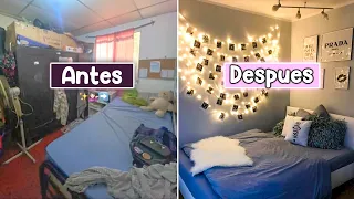 DECORA TU Habitación Pequeña 😍( 3 PASOS )