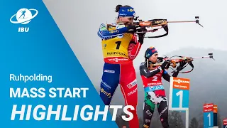 World Cup 22/23 Ruhpolding: Women Mass Start Highlights