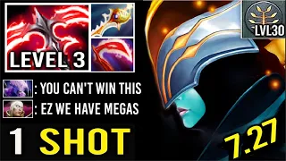 DESO LEVEL 3 + RAPIER 1 Shot Kill Crazy PA vs Megacreeps Defense Most Epic Comeback WTF Dota 2