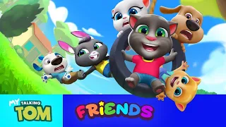 My Talking Tom Friends android game play (by Outfit7)/ Мой говорящий том и его друзья игра