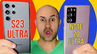 Galaxy S23 Ultra vs Galaxy Note 20 Ultra: Diferencias y vale la pena o no