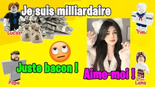 HISTOIRE ROBLOX | Je suis devenu milliardaire après que mon père m'a chassé de la maison