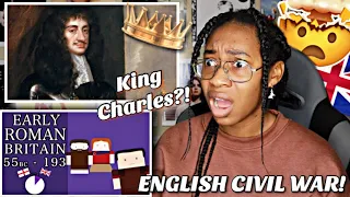 AMERICAN LEARNS ABOUT THE ENGLISH CIVIL WAR FOR THE FIRST TIME! 😳 | Favour