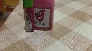 Первое видео заливаю заправку flow розовый в корректор