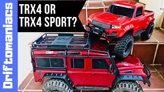 Traxxas TRX4 Vs Traxxas TRX4 Sport - Which Is Right For You?