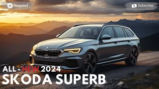 All New 2024 Skoda Superb Revealed:  Everything You Need To known !!