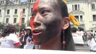 Mensaje de solidaridad del pueblo Ashaninka - Marcha de los Pueblos