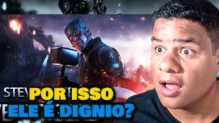 REAGINDO A CAPITÃO AMÉRICA- UM HOMEM DIGNO  - GABRIEL PRODUÇÕES | React Anime Pro