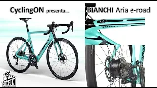 CyclingON - BIanchi Aria e-road presentation