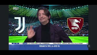 Juventus Salernitana 6-1 telecronaca Francesco Oppini