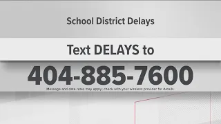 Metro Atlanta, north Georgia school delays due to Wednesday winter weather | List