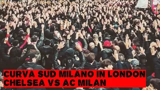 CURVA SUD MILANO IN LONDON | Chelsea vs AC Milan 3-0 | FAN MARCH | 05-10-2022
