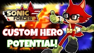 The Custom Hero in Sonic Forces Could Be AMAZING! Why This New Character Has Potential! (Discussion)