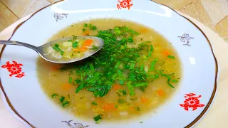 Вкусный суп из детства "ЗАТИРУХА". Пошаговый рецепт правильного приготовления. Flour soup