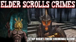 Elder Scrolls Crime Breakdown by Dagoth Ur