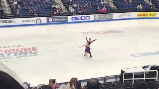 Oona Brown & Gage Brown - Junior Rhythm Dance - 2020 U.S. Figure Skating National Championships