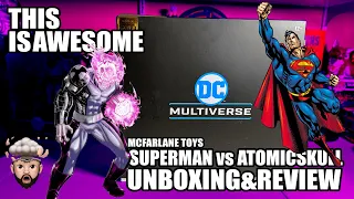 McFarlane Toys Superman vs Atomic Skull Review -  Is This Amazon Exclusive Awesome?