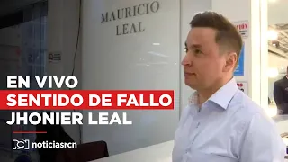 🔴 En vivo | Jhonier Leal declarado culpable por crimen de su mamá y hermano