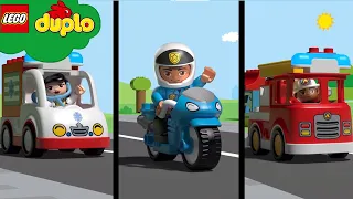 LEGO DUPLO | Hometown Heroes | Learn 123s | Nursery Rhymes & Kids Songs | Learning Videos