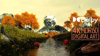 4K HDR Digital Art｜Dreamcatcher 1｜7ENSATION x GoesTee ｜ Dolby Vision™