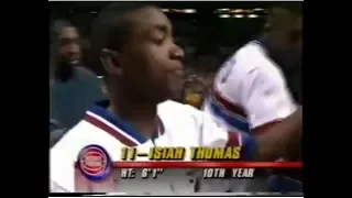 Detroit Pistons - 1991 Starting Lineup Introductions