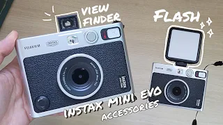 Accessories for Instax Mini Evo, do you really need it? Instant camera & printer for smarthphone