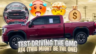 THIS MIGHT BE THE ONE! TEST DRIVING THE GMC AT4 HD