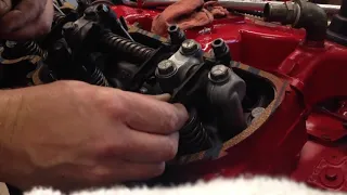 how to adjust a solid lifter valve train