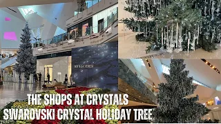 The Shops at Crystals Holiday Tree - Swarovski Crystal Christmas Tree | Las Vegas Holiday Season