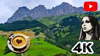 فيروزيات الصباح /اجمل اغاني فيروز مع جمال الطبيعة في سويسرا #fayruz بدقة 4k