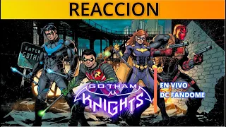 Reacción - Tráiler Gotham Knights | DC Fandome | En Vivo