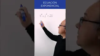 💥 ECUACIÓN  EXPONENCIAL con SUMA de POTENCIAS ⚡🤣 ECUACIONES EXPONENCIALES ❌ #matematicas