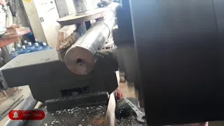 Key Slot Grooving on Lathe Machine