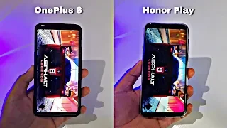 Honor Play vs OnePlus 6 speed test