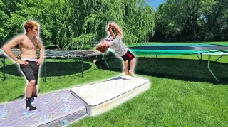 TRYING TO TEACH A FAN A BACKFLIP! (10 YEARS OLD)