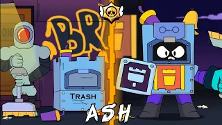 BRAWL STARS ANIMATION - ASH ORIGIN