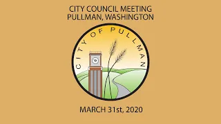 2020-03-31 City Council Meeting - RingCentral Live Broadcast