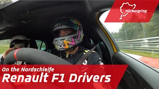 Nordschleife vs Ricciardo and Ocon