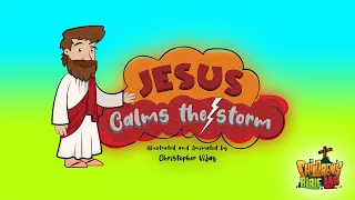 Jesus calms the storm | Children's Bible Lab