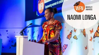 Naomi Longa: 'This is about women power' | 2024 Whitley Award Speech