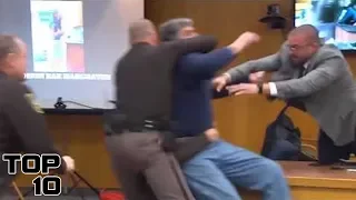 Top 10 Insane Courtroom Freak Outs After Sentencing - Part 2