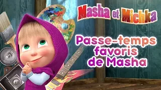 Masha et Miсhka - 👱‍♀️🎨⛸ Passe-temps favoris de Masha! 🎸🎾👱‍♀️ Dessins animé