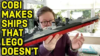 LEGO doesn't make military ships but COBI does - review of the COBI HMS Belfast